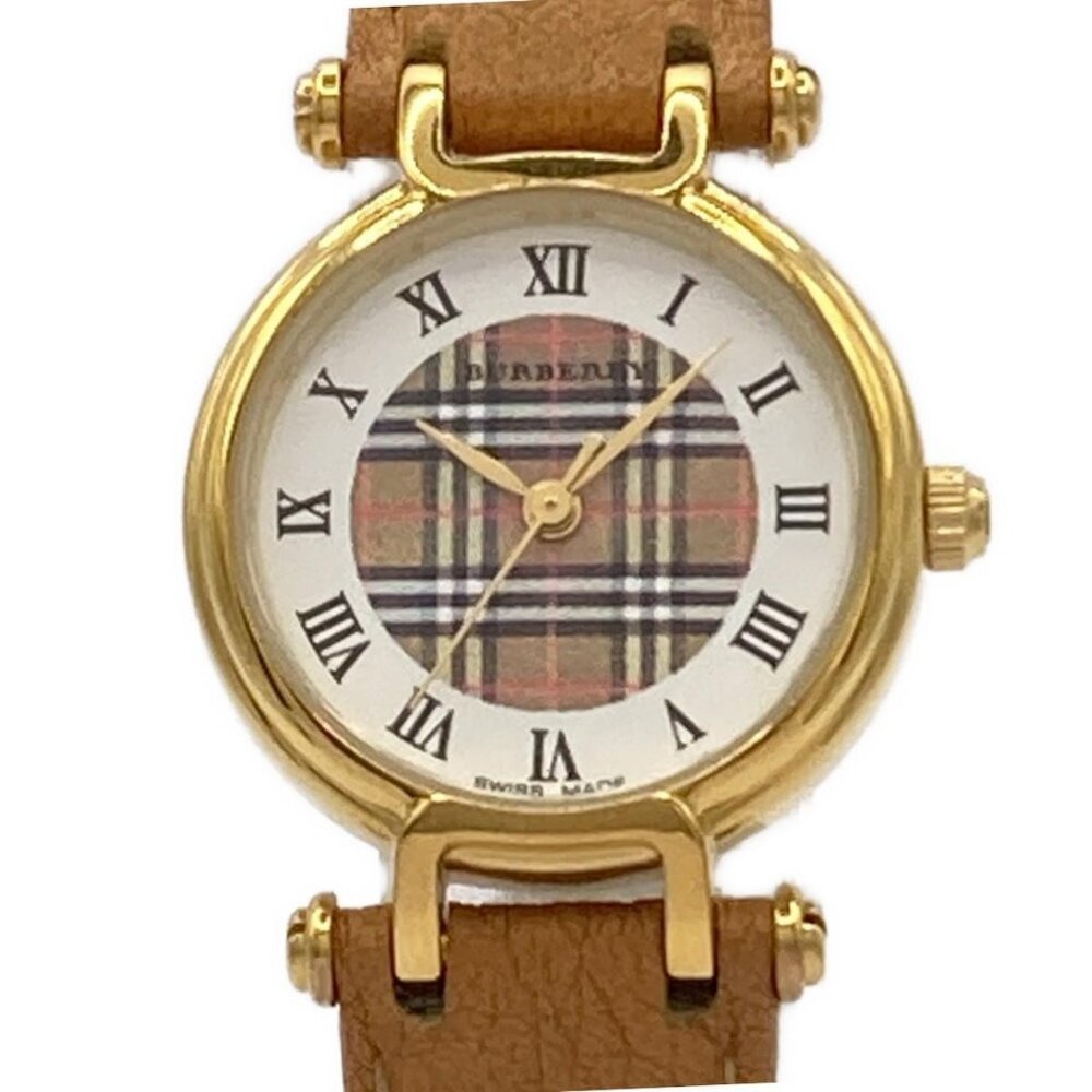 Auth Burberry - 11200L 48665 Brown Women's Wrist Watch